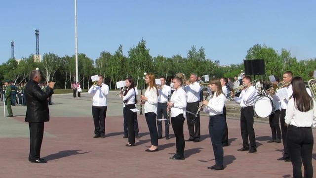 Парад-фестиваль духовых оркестров. Магнитогорск 2018г. смотреть онлайн