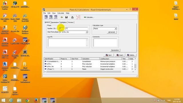 Plaxis 2D Tutorial  Lesson 5 Road Embankment, Consolidation & Safety Factor