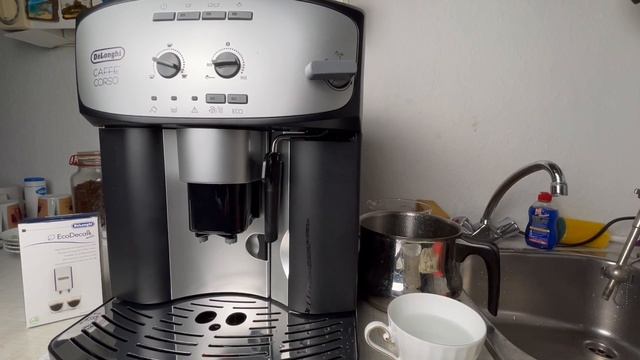 Wasserhärte messen und einstellen De'Longhi Caffè Corso ESAM2803.SB 2600 22XY 26XY Kaffeevollautoma смотреть онлайн