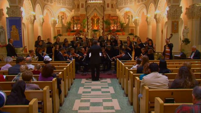 Cherubini's Requiem in C minor. movement 6. Sanctus смотреть онлайн