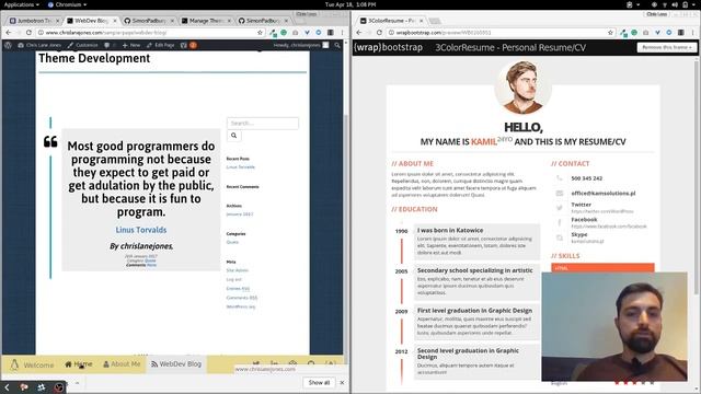 How To Convert A Bootstrap Website Into WordPress смотреть онлайн