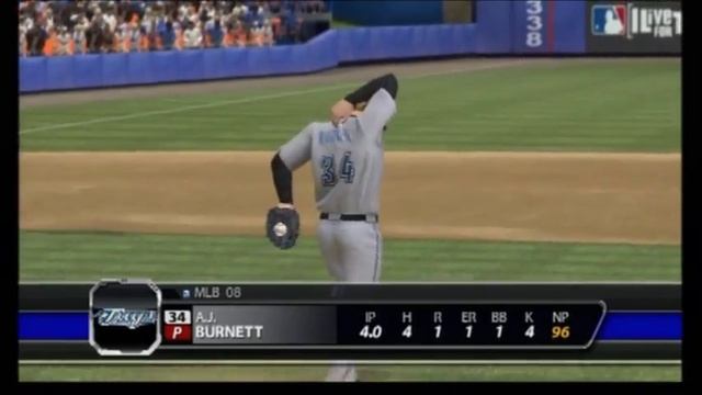 MLB 08 The Show: Toronto at New York Mets, World Series Game One смотреть онлайн