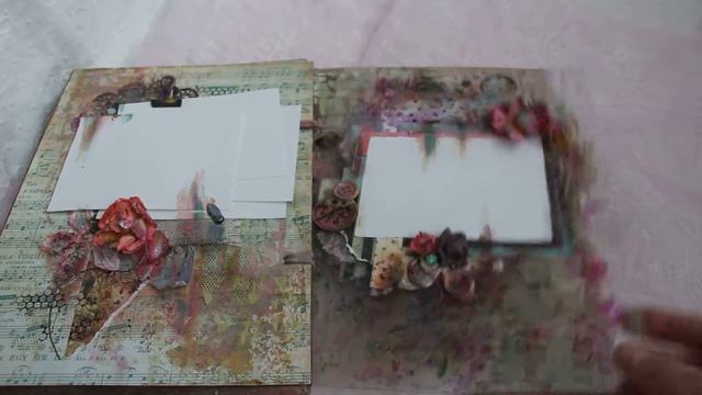 Album Photo.Scrapbooking. Mixed-media.Альбом для фото.Скрапбукинг. Микс-медиа.