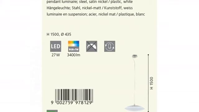 Люстра Eglo Frattina-C 97812 обзор: светильник Eglo Frattina-C 97812 27 Вт, где купить смотреть онлайн