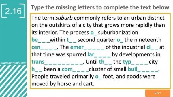 Duolingo English Test - FULL TEST & ANSWERS #1