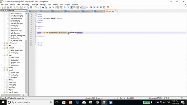 Html Fonts Format Use Css ( Programming Lesson 2 ) смотреть онлайн