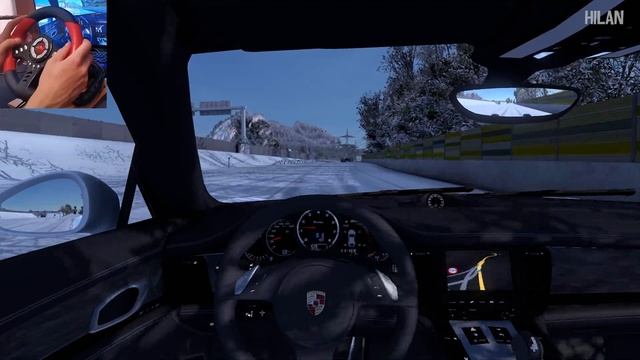Euro Truck Simulator 2 - Porsche Panamera Turbo 2010 [Steering wheel gameplay] смотреть онлайн
