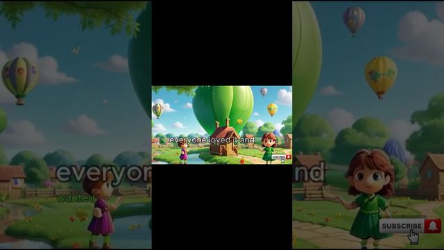 The Adventure of the Green Balloon | Bedtime Stories | Moral Stories for Kids | Green Balloon смотреть онлайн
