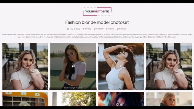 SXWP1 - Wordpress Photo Gallery Theme - Color Version 6 смотреть онлайн