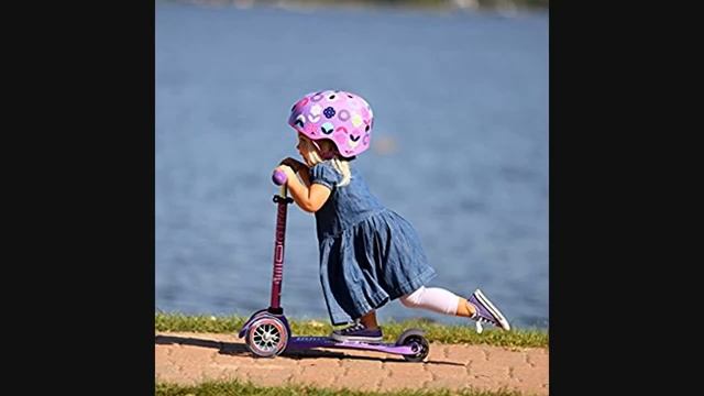 Micro Mini Deluxe Kick Scooter Purple смотреть онлайн