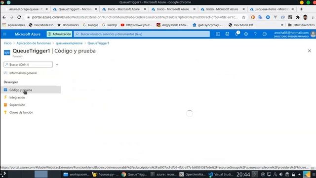 Implementando azure function queue con python смотреть онлайн