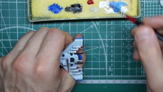 Как покрасить истребитель Молнию / How to paint Lightning fighter ENG SUBS смотреть онлайн
