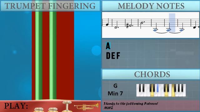 How to play Gymnopedie No 1 by Eric Satie on Trumpet (Tutorial) смотреть онлайн