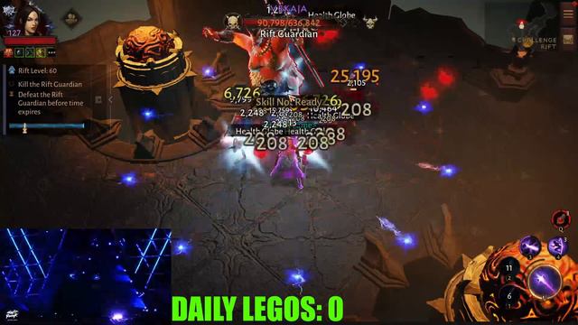 WIZARD F2P 100% DAILY LIVE #32 / DIABLO IMMORTAL смотреть онлайн