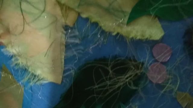 ДЕКОРАТИВНАЯ ТЕКСТИЛЬНАЯ ПИЦЦА /ЛИСТЬЯ ЗЕЛЕНЫЕ С ПРОЖИЛКАМИ /ЭКСПЕРИМЕНТЫ С ТКАНЬЮ ПРОДОЛЖАЮТСЯ (1) смотреть онлайн