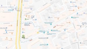 Москва.  Как пройти на Арбат