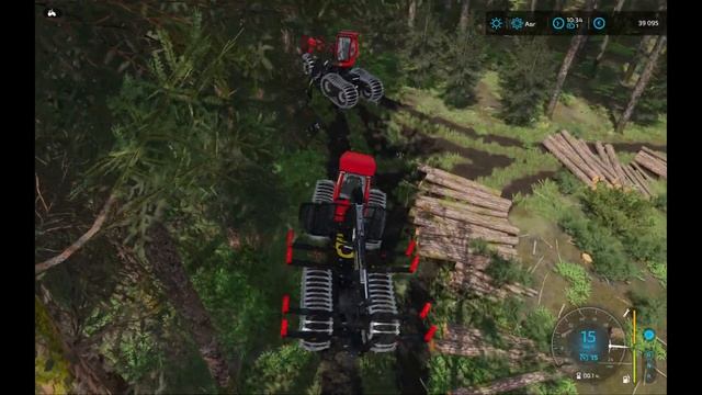 FS22 | Komatsu 895 Loadflex| Logging | New Map | Take a look and appreciate the beauty of nature.. смотреть онлайн