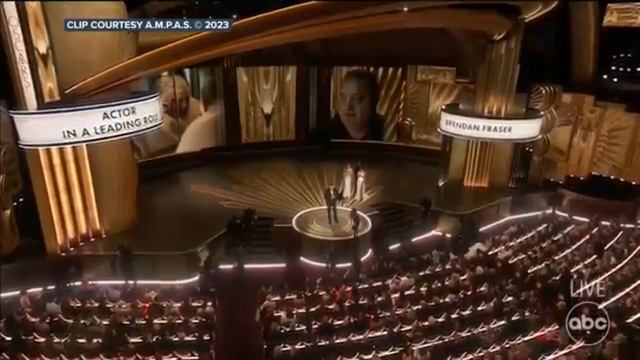 Брендан Фрейзер получил "Оскар" как лучший актёр смотреть онлайн