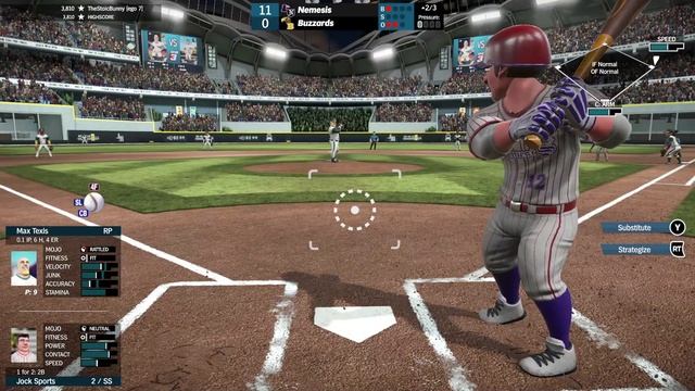 Super Mega Baseball 3 - Nemesis vs Buzzards | 19 - 0 Blowout! смотреть онлайн