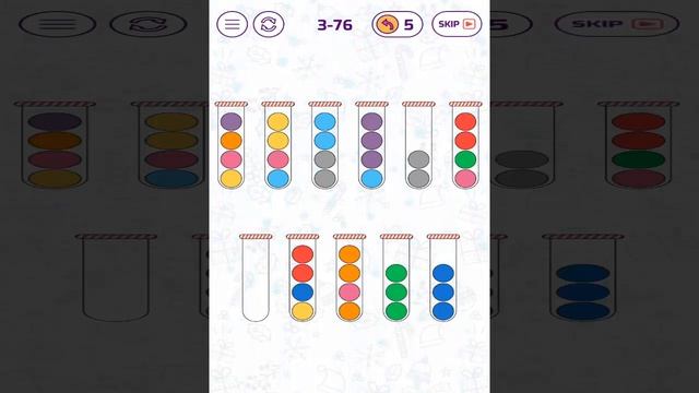 Bubble Sort Color Puzzle Game HERO PACK 3-51 to 3-100 Walkthrough Solution смотреть онлайн
