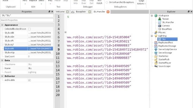 Roblox Stidio (sky script) (part 1 of 2).avi смотреть онлайн