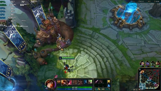 A9-9420 Review (A9-9425) - League of Legends - Gameplay Benchmark Test смотреть онлайн