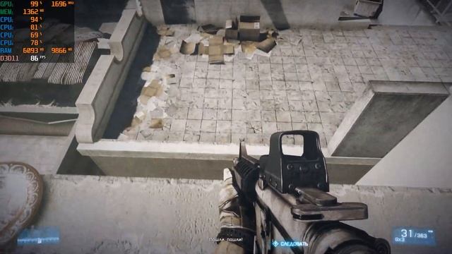 Battlefield 3 | Notebook Acer Aspire A715-71G | i5 7300HQ | GTX 1050Ti | Ultra Settings смотреть онлайн