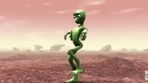 Весёлый пришелец танцует / танец инопланетянина/ развивающие мультики