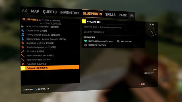 Dying Light: The Following | Where to find Origami 101 blueprint! смотреть онлайн