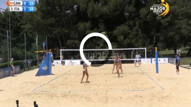 Pavan/Bansley CAN [4]-Menegatti/Orsi Toth ITA [13]-Porec Major-2016.06.30-Round 1 смотреть онлайн