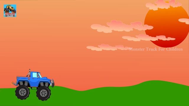 Monster Truck Videos | Monster Truck Games | Jump Games | Monster Trucks For Children смотреть онлайн