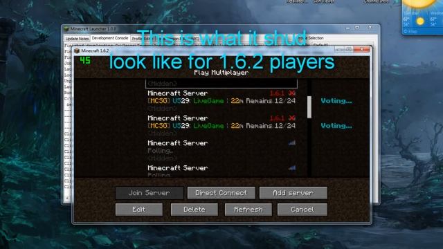 Minecraft Tutorial - How to downgrade versions with the new launcher смотреть онлайн