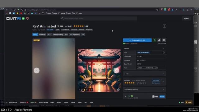 Sonic Flowers – TouchDesigner X StableDiffusion Tutorial 1