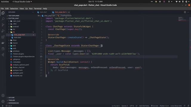Flutter Chat UI - Game Changer Package for flutter developers смотреть онлайн