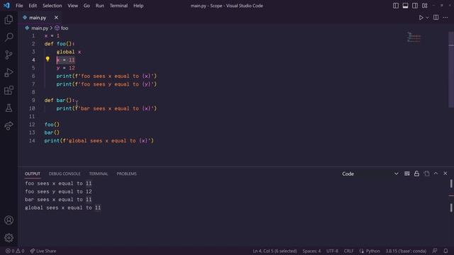 What is Scope in Python?? смотреть онлайн