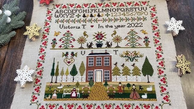 Вышивальная неделя/5/Готовая работа,процессы и планы.