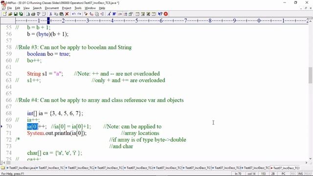 [Java Tutorial]:Java Increment decrement Operator in detail with example part2(06/10/2020) смотреть онлайн