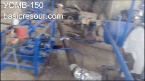 Оборудование для получения базового масла из моторного отработанного масла.