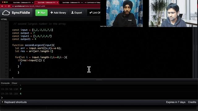 Javascript LIVE Coding Interview (Mock) #javascript #reactjs смотреть онлайн