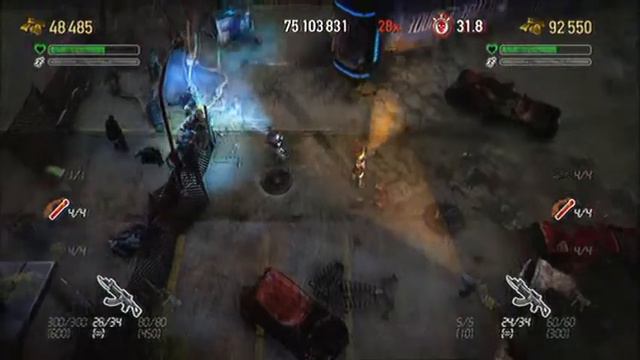 Dead Nation (PS3)/Выживание/2 игрока(12 и 13 раунды) #4 смотреть онлайн