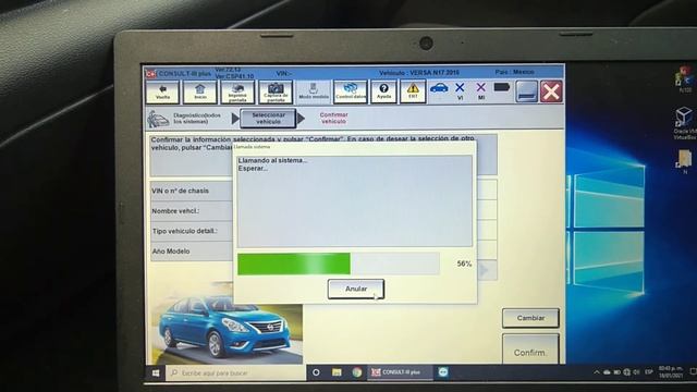 Nissan Consult 3 Plus y Mini VI2, lectura de todos los sistemas смотреть онлайн