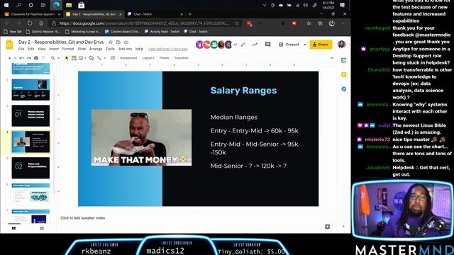 DevOps/SRE Roles, Responsibilities, Salaries and Intro to Git! pt 2 of 16 смотреть онлайн