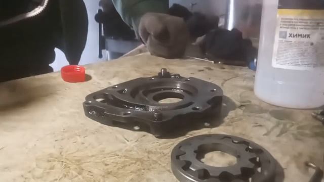 Нет давления масла (часть 2) доработка маслонасоса разборка масляный насос смотреть онлайн