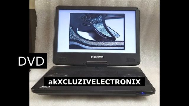Sylvania 13 3" Portable Blu ray Player Model No SDVD1336 with Swivel Screen смотреть онлайн