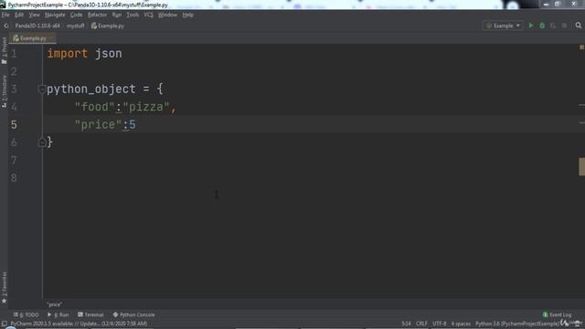 5. Python to JSON смотреть онлайн