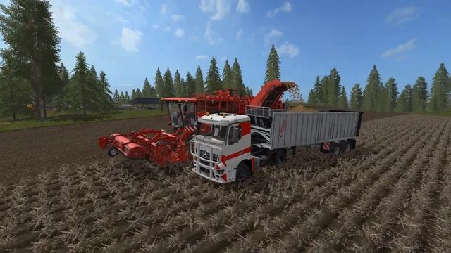 FS | 17 | Mods MERCEDES BENZ ANTOS And FLIEGL ASS 298 смотреть онлайн
