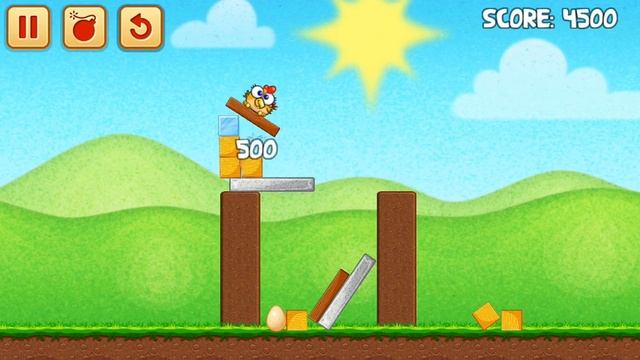 Chicken Raid - Level 1-16 Walkthrough 3 Stars [HD] (iphone, Android, iOS, iPad) смотреть онлайн