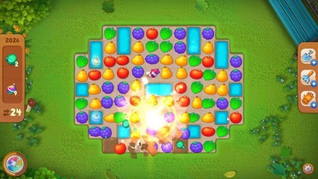 2026 Gardenscapes Hard Level  Прохождение Игры