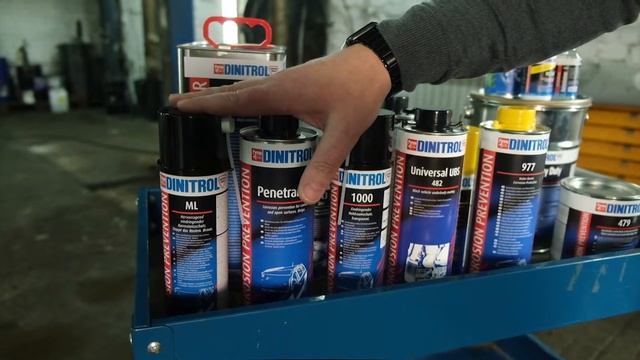 Коррозия кузова, ржавчина и антикор-центр Dinitrol