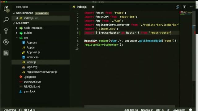 Day 10 - Morning, part 8 - Adding ReactRouter (react-router-dom) XTBC 2017 Session 2 смотреть онлайн